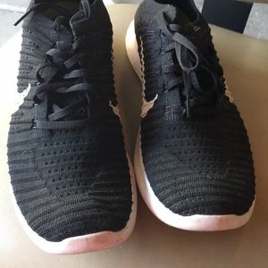 Black Nike running shoes men size 12